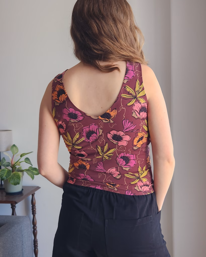 Weiland Tank by Elbe Textiles | The Sewing Things Blog